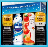 カルピス＆ネスカフェゴールドブレンドバラエティ飲料ギフト